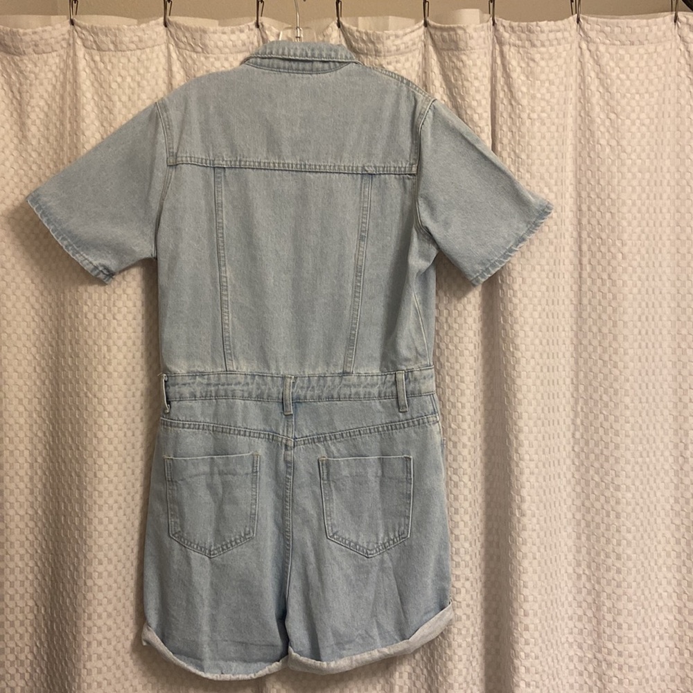 Jean romper - Picture 2 of 2